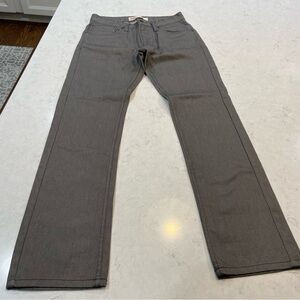 Levis 511 Jeans Boys 18 Reg 29x29 Gray Slim Fit